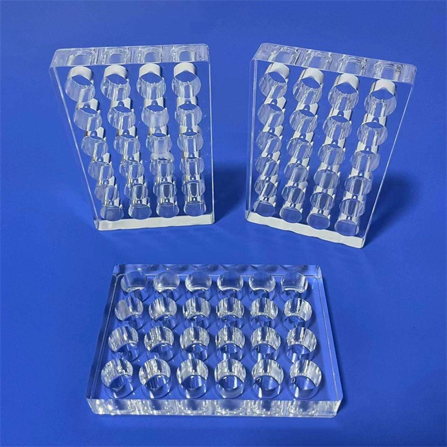 6-96 Well Quartz Enzyme Plate