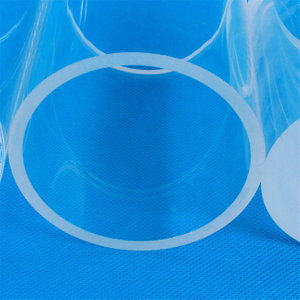 Large Diameter Industrial Quartz Glass Tube