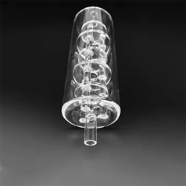 Supplier of heat-resistant irregular semiconductor quartz heating tube accessories