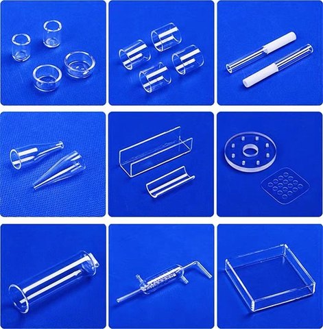 Personnalisez n'importe quelle taille et forme de verre de quartz