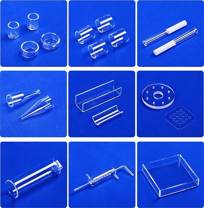 Personnalisez n'importe quelle taille et forme de verre de quartz