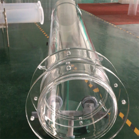 Tubo de tubo de vacío de alta pureza tubo de vidrio de cuarzo