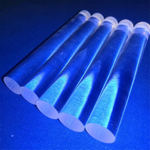 Highly Transparent Electrically Insulating Quartz Rod