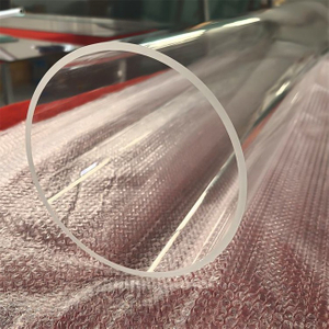 10-3500mm Large Diameter Quartz Tube