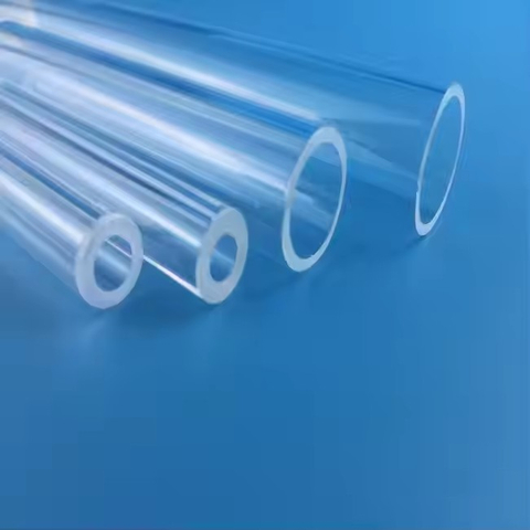 1-50mm High-purity Optical Instrument Quartz Tube
