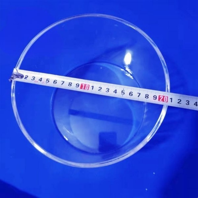 Cylindrical enclosed quartz tube factory