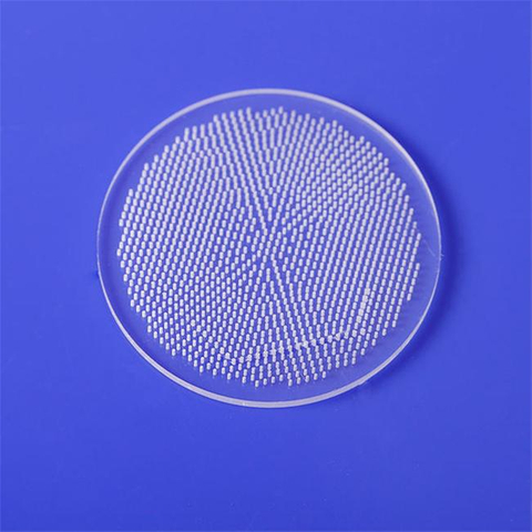 ورقة صفيف الكوارتز الصغيرة التي يسهل اختراقها