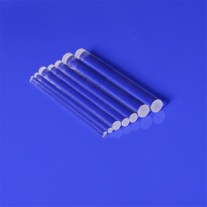 Short-cut Quartz Glass Rod