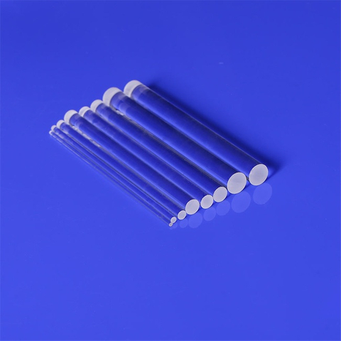 Short-cut Quartz Glass Rod