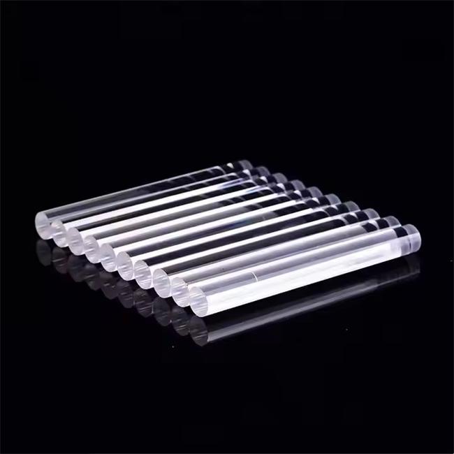 1-300mm optical cylindrical quartz round rod wholesaler
