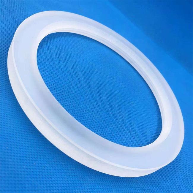 Frosted semi transparent quartz ring seller