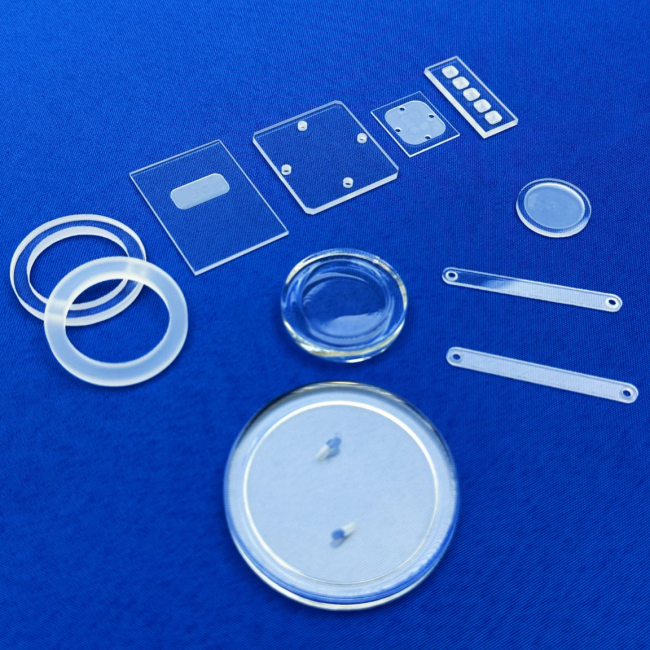 High-purity welded and cut quartz components Wholesaler