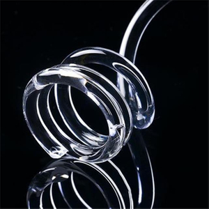 Heat Resistant Spiral Quartz Glass Tube