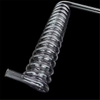 Diámetro exterior de 20-500 mm Spiral Transparent Quartz Spiral Tube