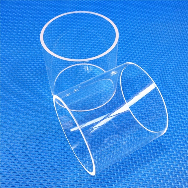 Purity identification method for quartz glass