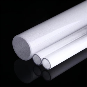 Diameter 0.5-600 Mm Milky White Quartz Tube