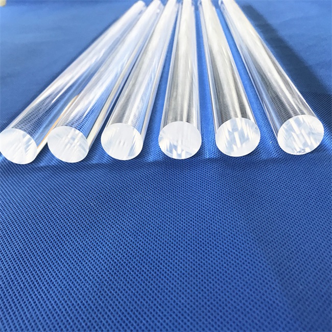 Basic characteristics of quartz rod