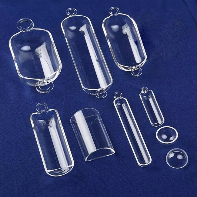Polished Transparent Fused Silica Boat