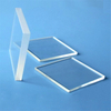 Feuille de verre à quartz à miroir plat à transmittance élevée