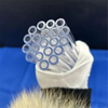 Diamètre 0,5 à 600 mm tube de quartz cylindrique transparent