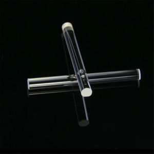 Fiber optic sensor quartz rod