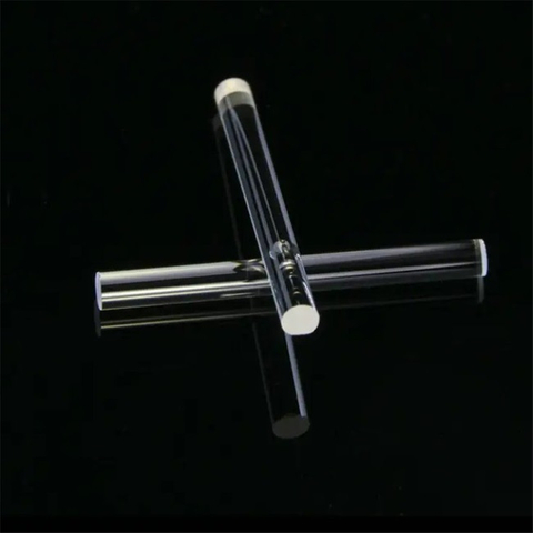 Fiber optic sensor quartz rod