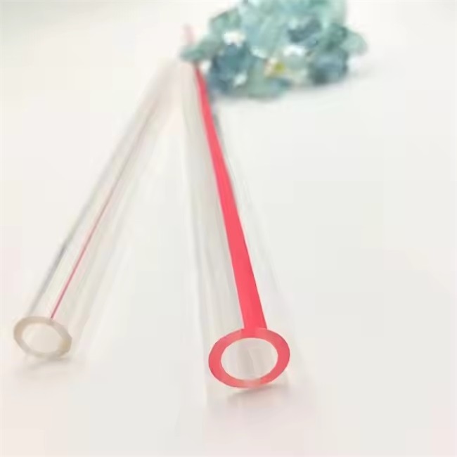 Liquid level gauge quartz tube