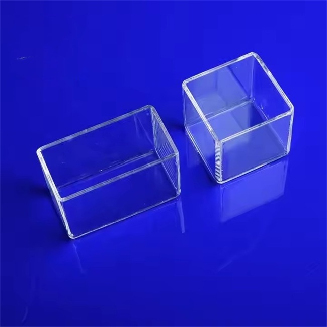 Heat-resistant quartz crucible container factory