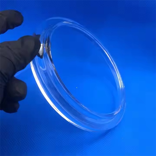Laboratory melting experiment quartz crucible