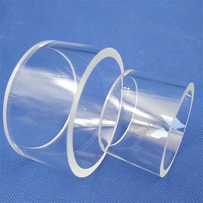 Outer diameter 6-200mm large diameter quartz tube supplier