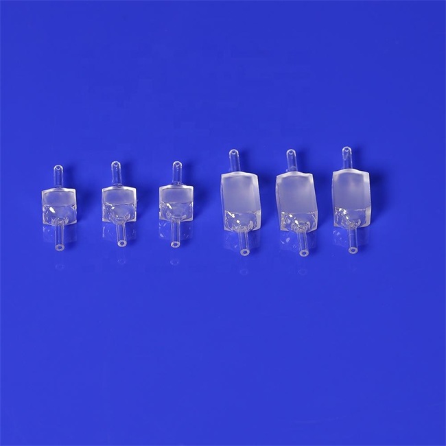 Laboratory transparent quartz cuvette wholesale