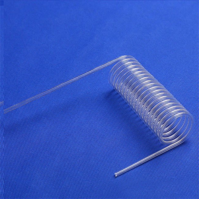 Diameter 3-500mm Spiral Quartz Glass Heating Tube