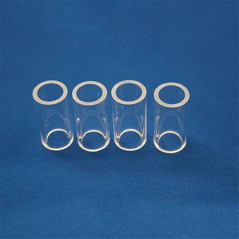 Tube en verre de quartz 1 à 300 mm, bonne stabilité thermique, personnalisation