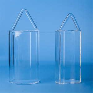 99.99% High-purity Transparent Quartz Boat