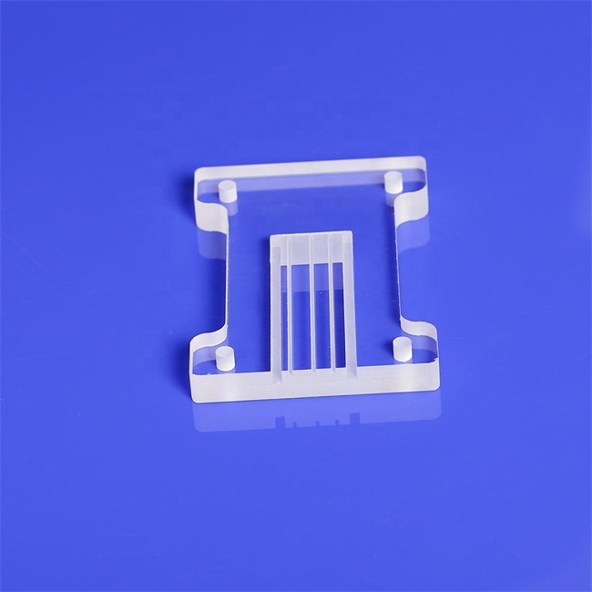 Laser engraving irregular quartz plate supplier