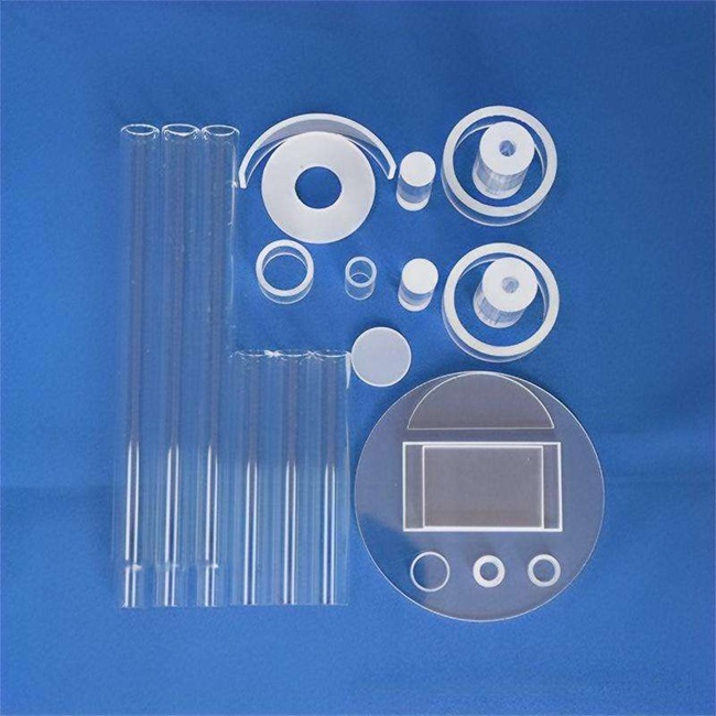 Corrosion resistant diameter quartz tube