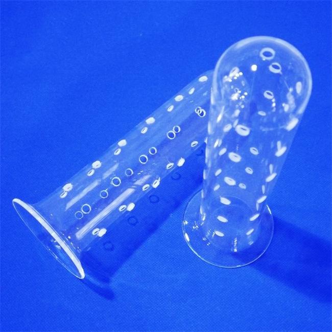 High precision quartz porous tube