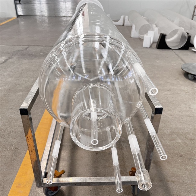 500-10000mm quartz furnace tube factory