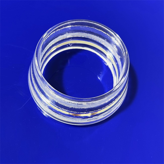 Round bottomed transparent quartz tube seller