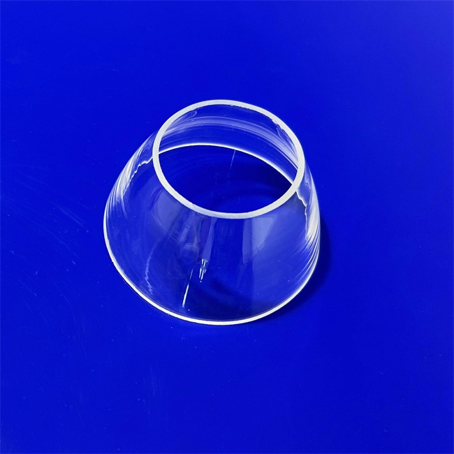 Wholesaler of round bottomed transparent quartz tubes