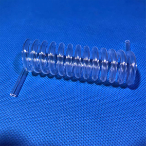 Customized High Purity Heat Resistant Quartz Spiral Tube