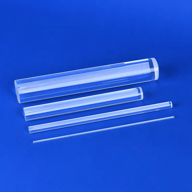 Cutting 2-500mm quartz rod factory