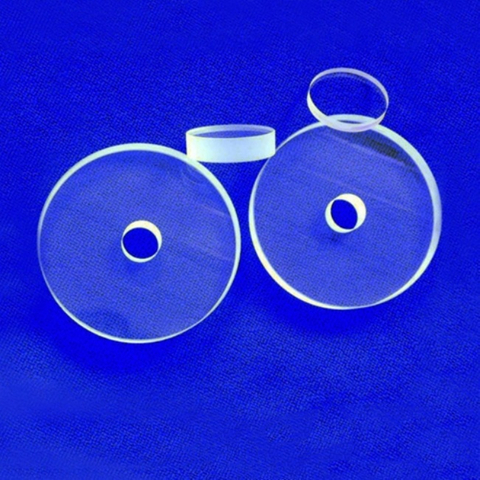 CNC Custom Machining Perforated Quartz Plate