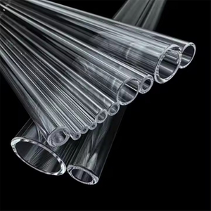 Tubo de sílice fusionado cilíndrico de 1200 grados