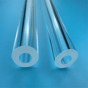 Tube de quartz de diffusion photovoltaïque solaire