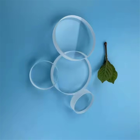 Dicke 5-100 mm transparent runde fusionierte Kieselsäureplatte