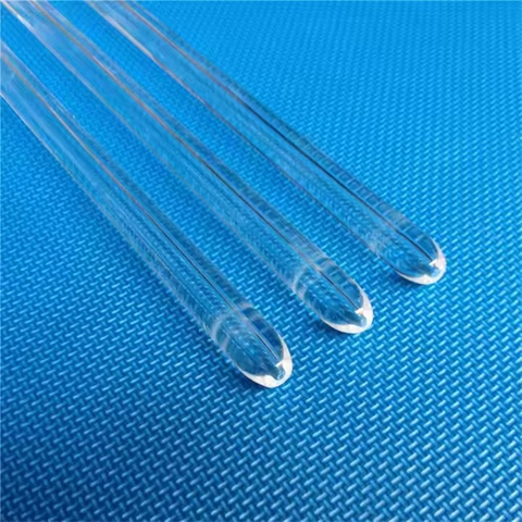 99,99% Pureté transparente TILE en verre de quartz optique