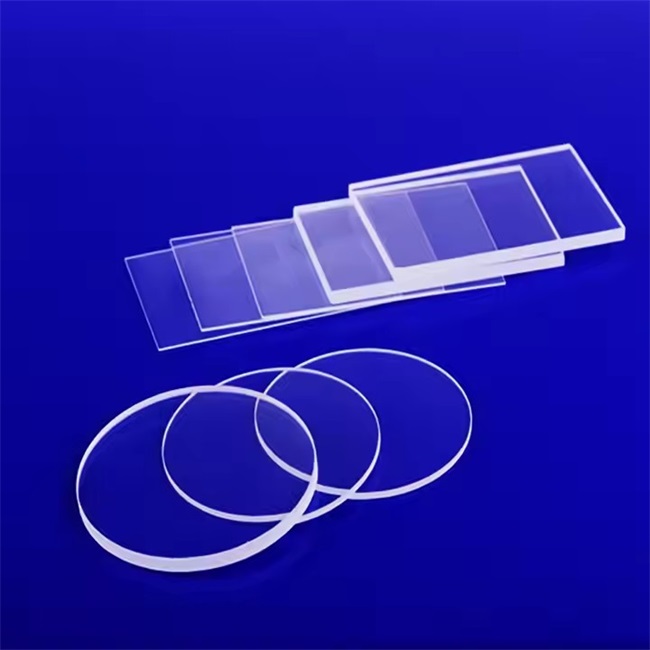 JGS1 JGS2 Fused Optical Quartz Transparent Glass Plate Factory