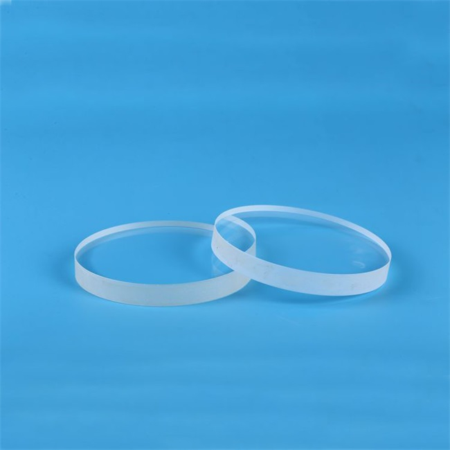 Laboratory Round Quartz Glass Window
