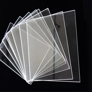 UV Fused Transparent Quartz Glass Plate